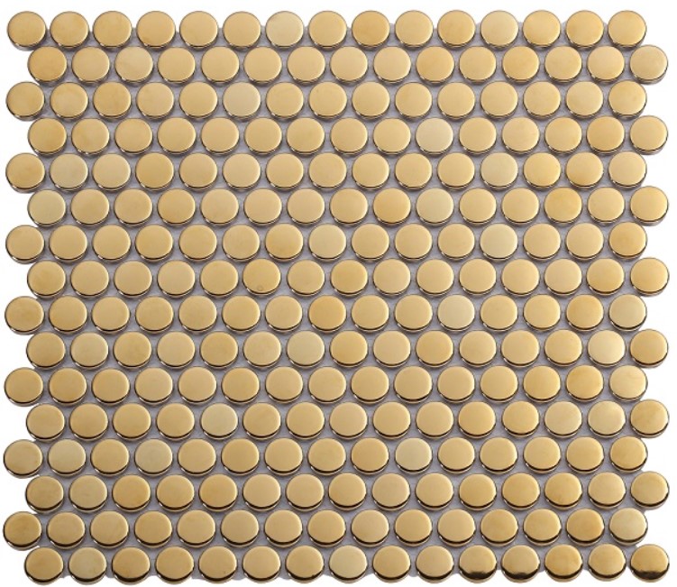 Mosaic Tech Penny Gold Gloss